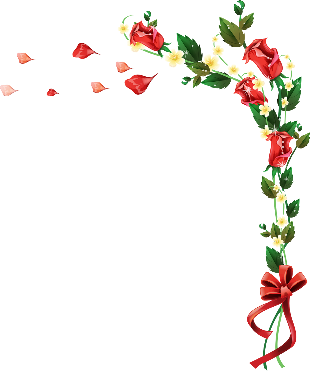 Рамка из цветов