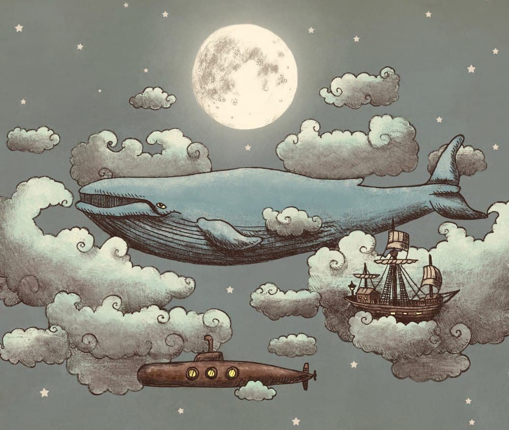 Космический астральный пейзаж