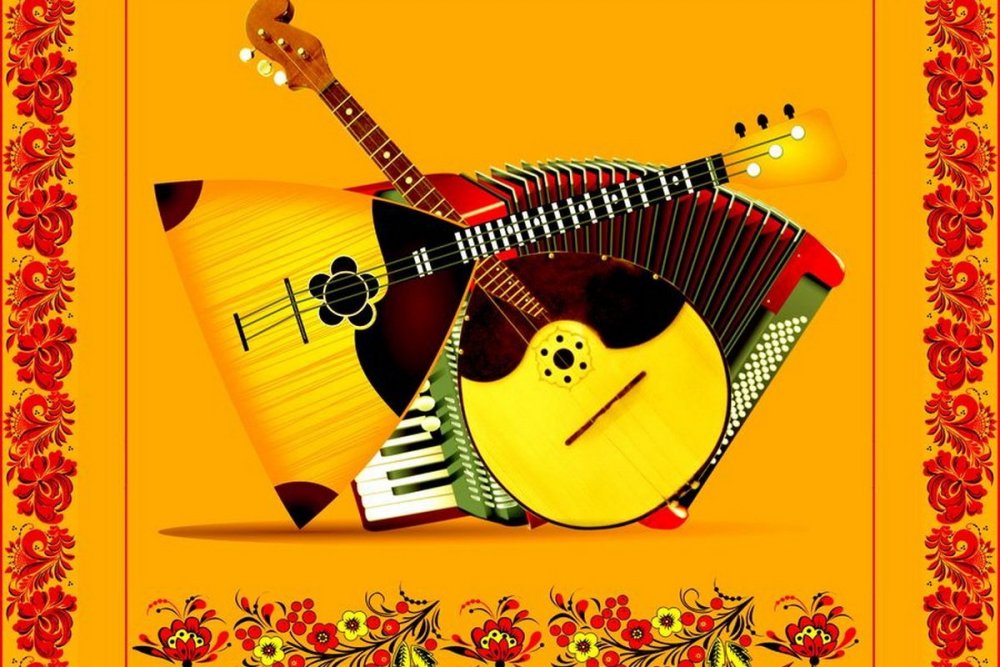 Фольклор музыкальные инструменты