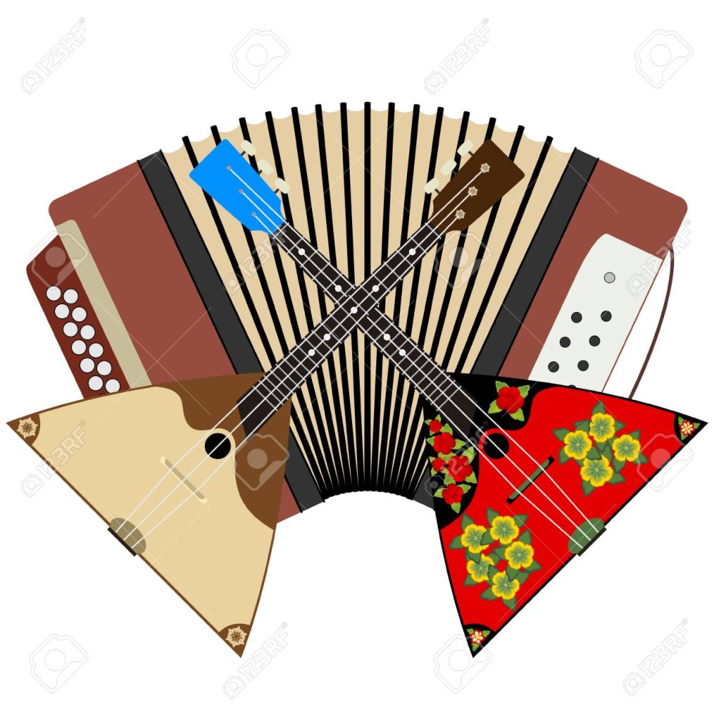 Балалайка красивая