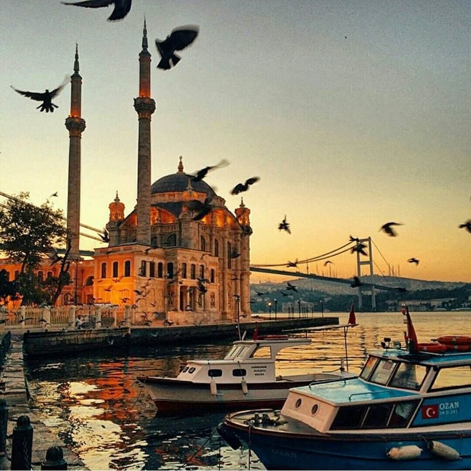 Стамбул голубая мечеть Босфор