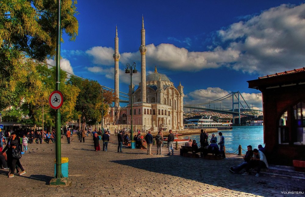 Ортакёй Стамбул зимой