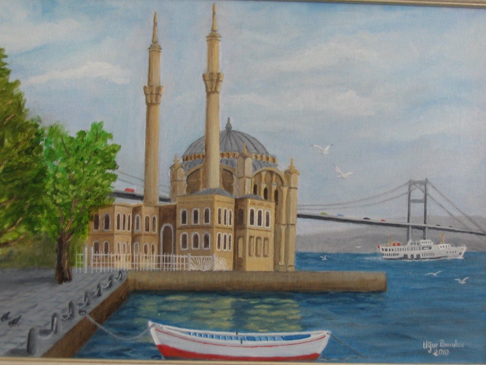 Мечеть акварелью