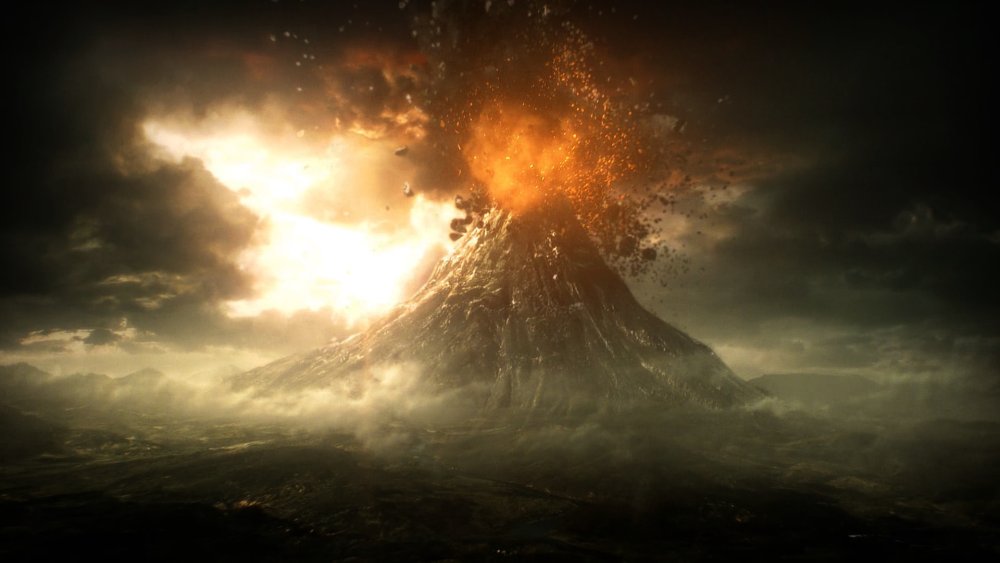 Вулкан Ородруин Властелин колец