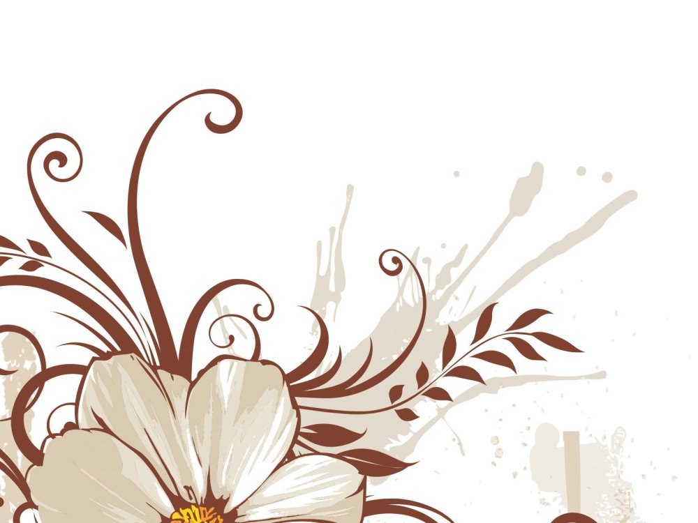 Бежевый фон с узорами