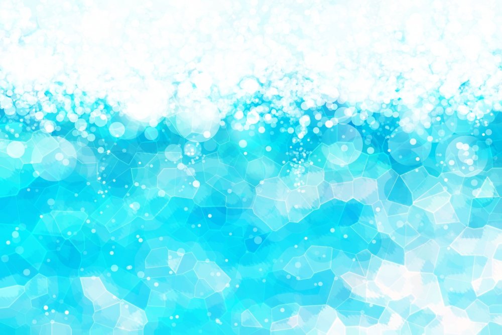 Голубой фон с пеной