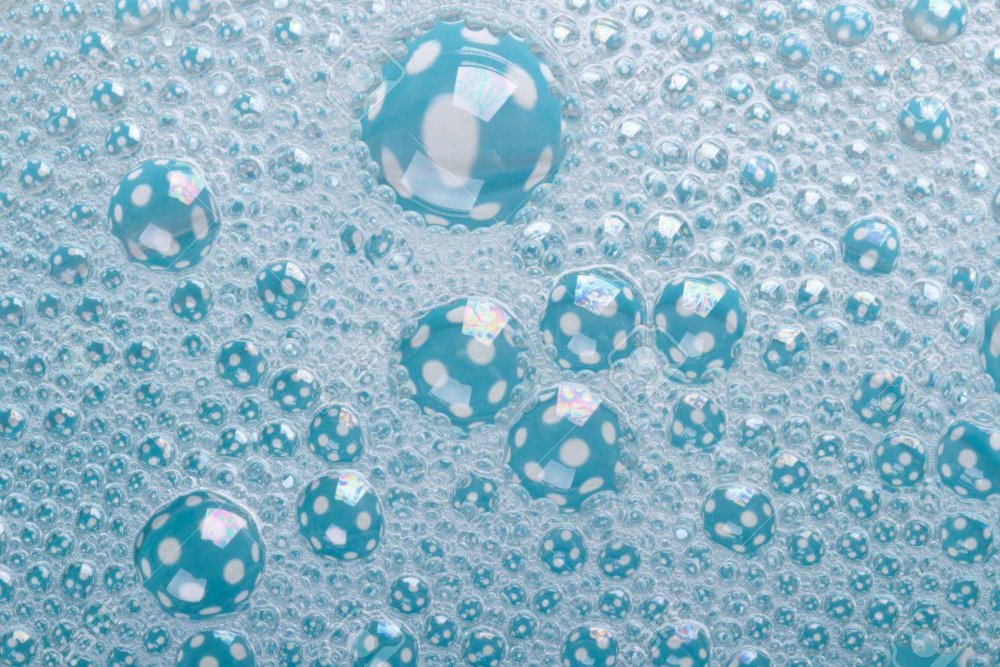 Фактура пены с крупными пузырьками