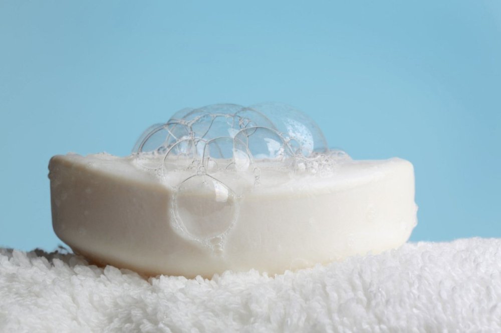 Мыльная пена красивая