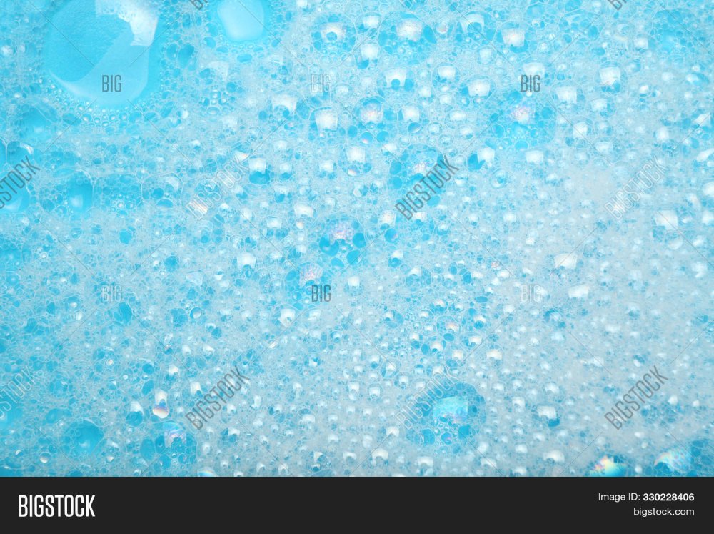 Фон для моющих средств пузырьки