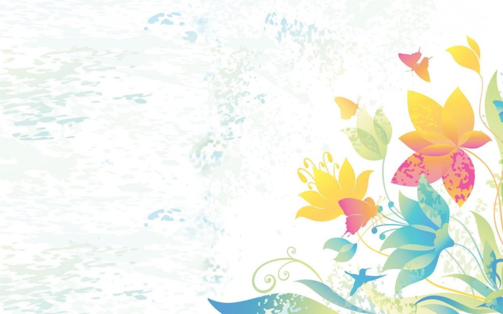 Стильная рамка из цветов