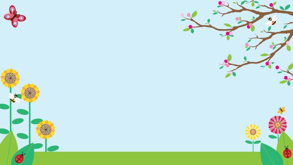 Рамка Цветочная для ребенка