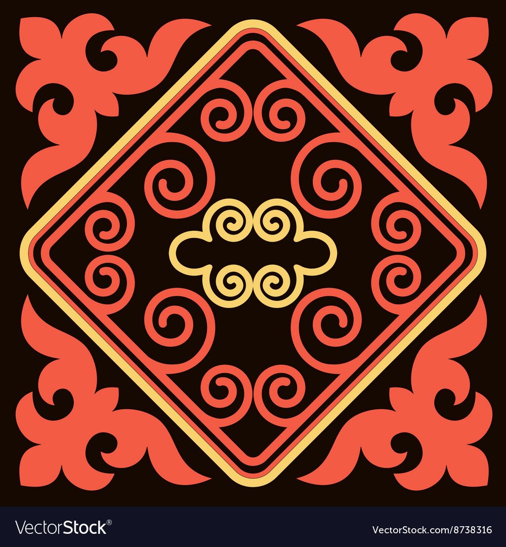 Орнамент дети ковер