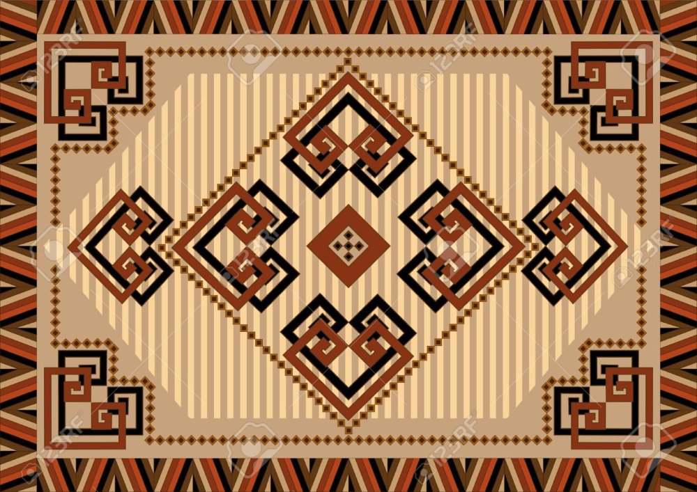 Национальные узоры Азербайджана