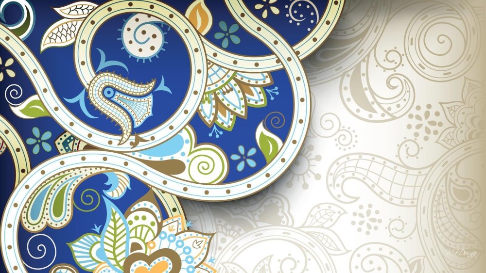 Узбекский ковер орнамент