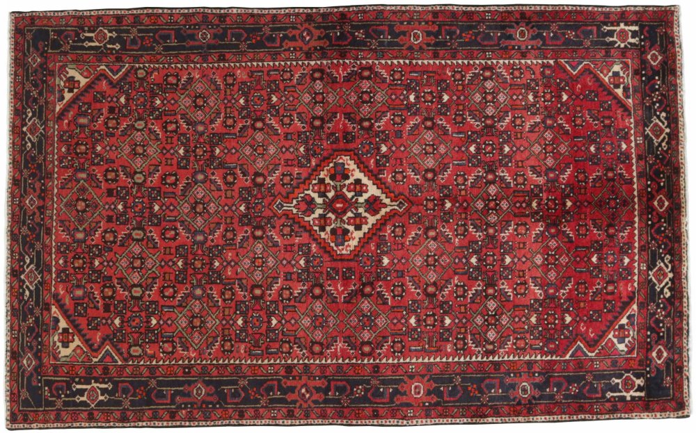 Восточный орнамент красный