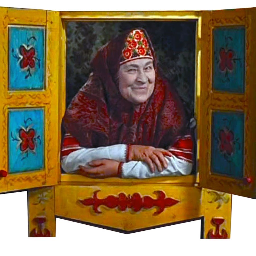 Старушка у окошка