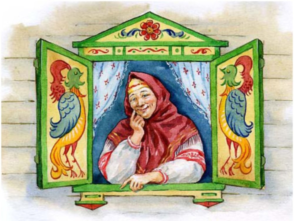 Сказочница в окошке