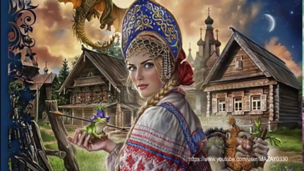 Сказочное окно со ставнями