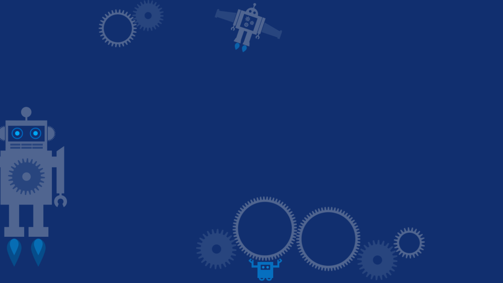 Рамка робототехника для детей