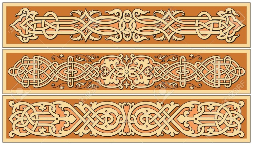 Древнерусский орнамент плетенка