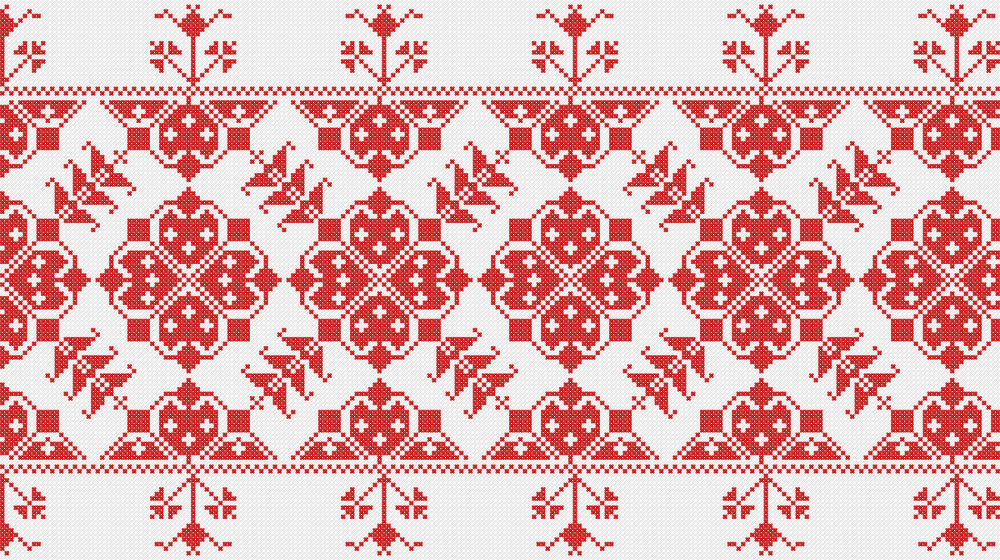 Рушники кубанских Казаков орнамент