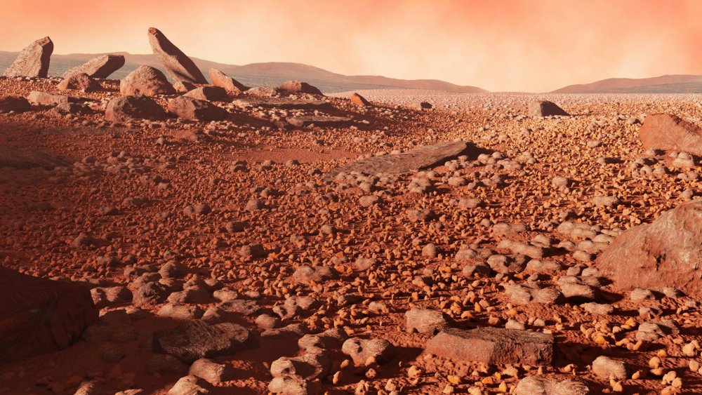 Планета Марс красная Планета