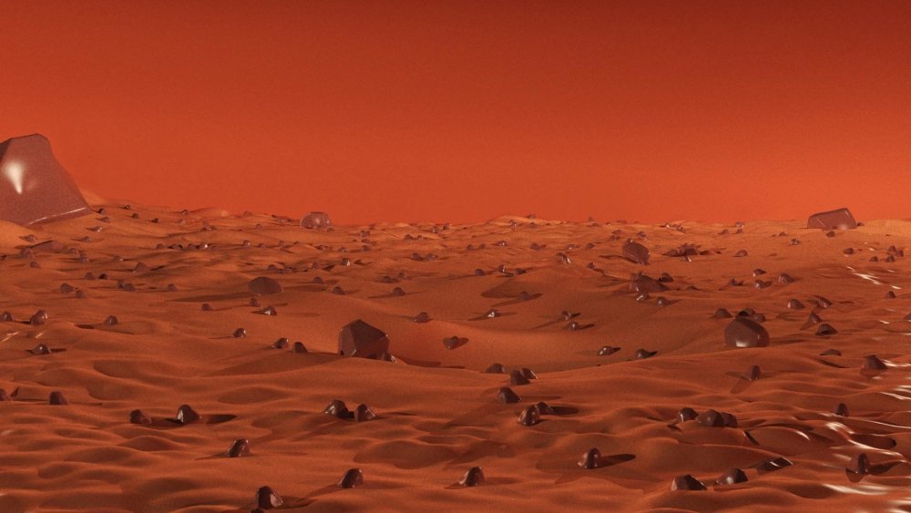 Небо над Марсом