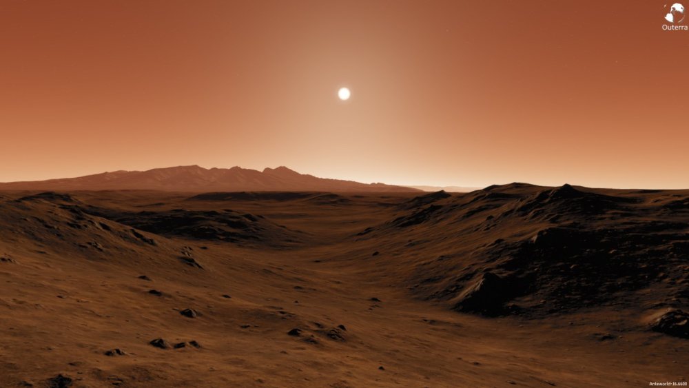 Пейзажи Марса в высоком разрешении