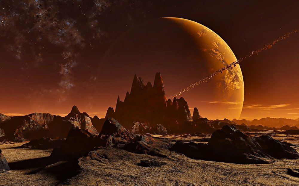 Рассвет в пустыне