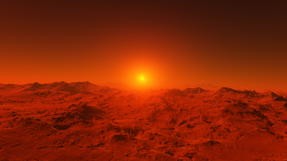 Марсианский пейзаж