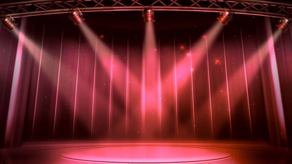 Микрофон на сцене