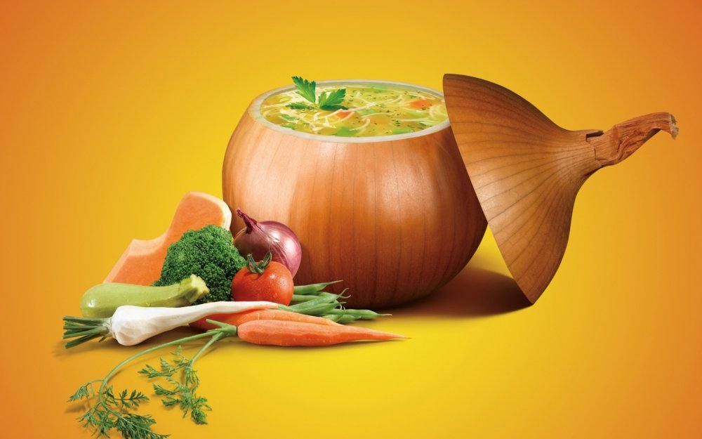 Креативная реклама овощей