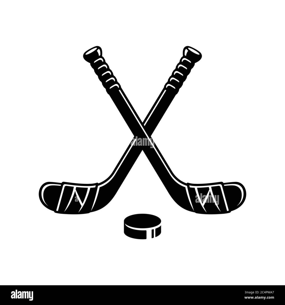Хоккей клюшки шайба логотип