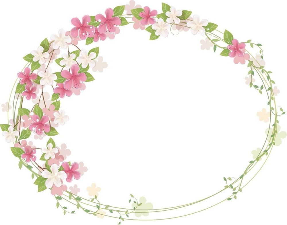 Винтажные Акварельные цветы