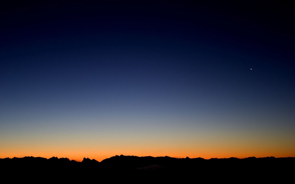 Вечернее небо арт (64 фото)
