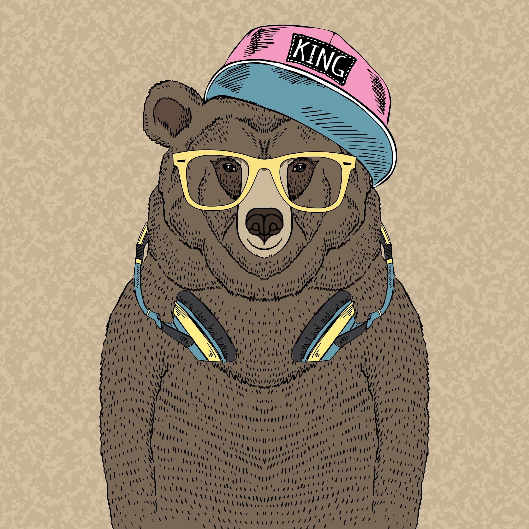 Медвежонок в очках