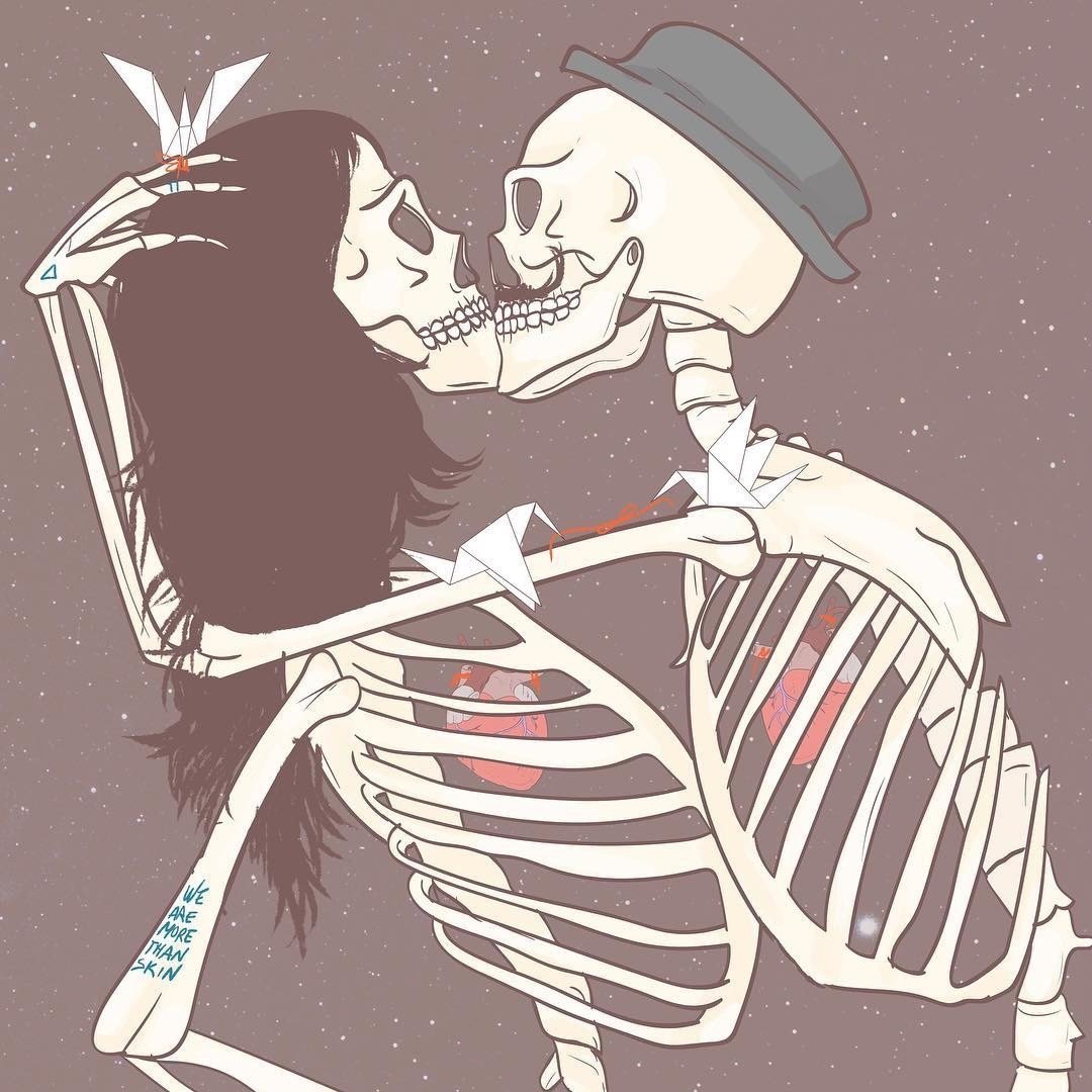 Скелеты пара. Милый скелет. Скелеты любовь. Скелет обнимает.