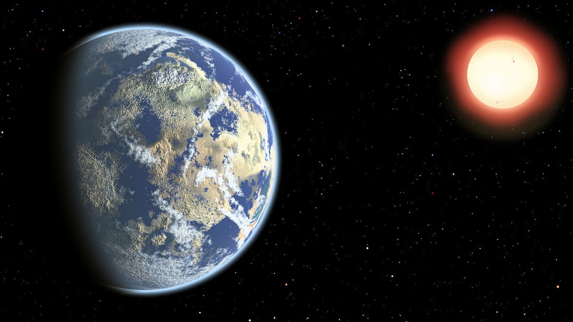 планета глория фото со спутника