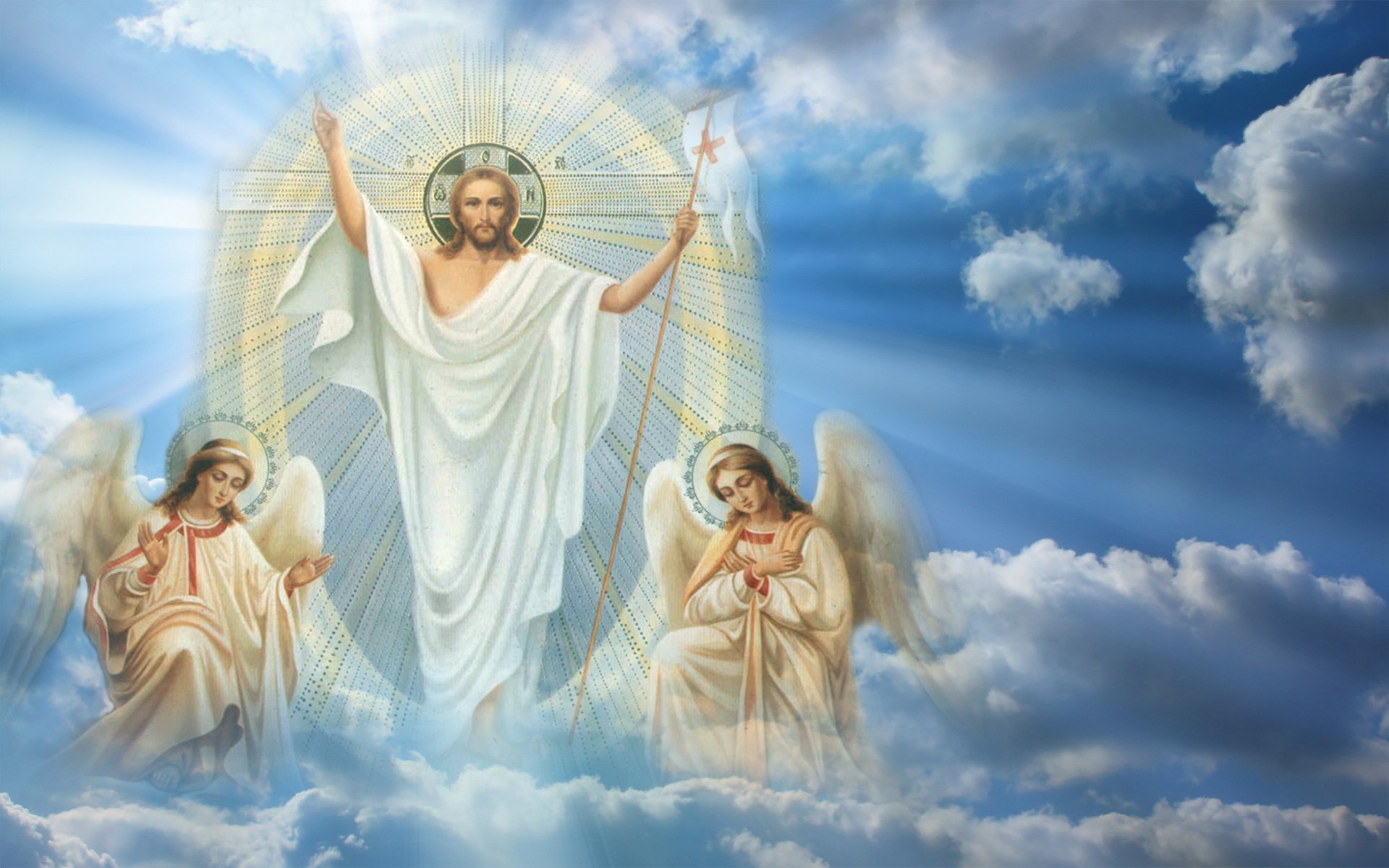Время воскрес. Воскресение Христово. Поздравление с крестинами Дочки. Господь и ангелы. Поздравление с Крещением дочери.