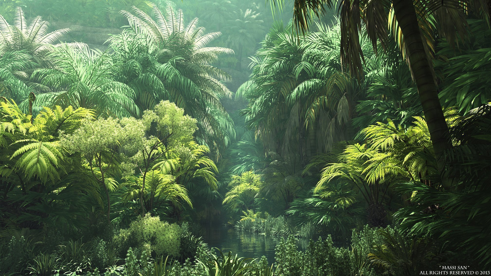 Обои тропический лес - 67 фото