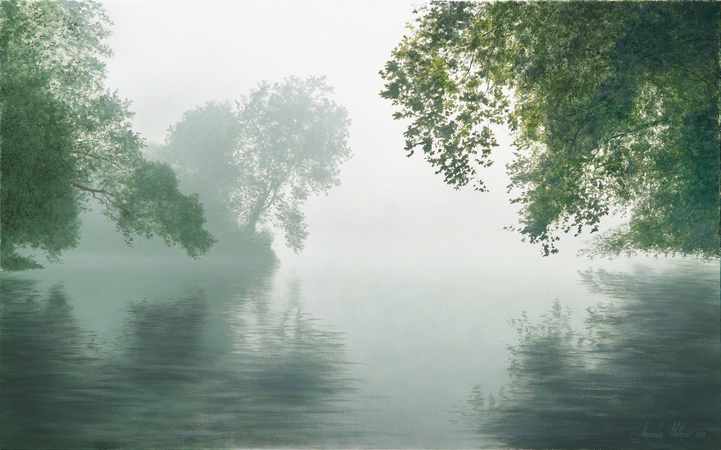 Бежит река в тумане тая слушать. Озеро в тумане. Туманный пейзаж. Туман на реке. Туман над рекой.