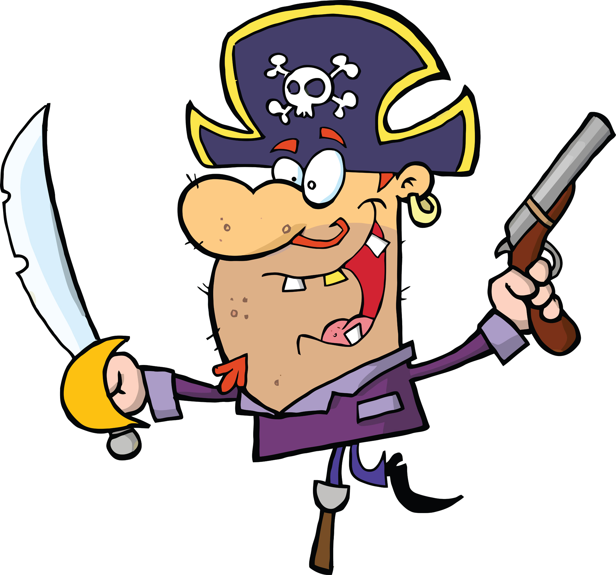 Пират с лицензией на грабеж. Пираты. Пистолетов пират. Мультяшный пират пушка.