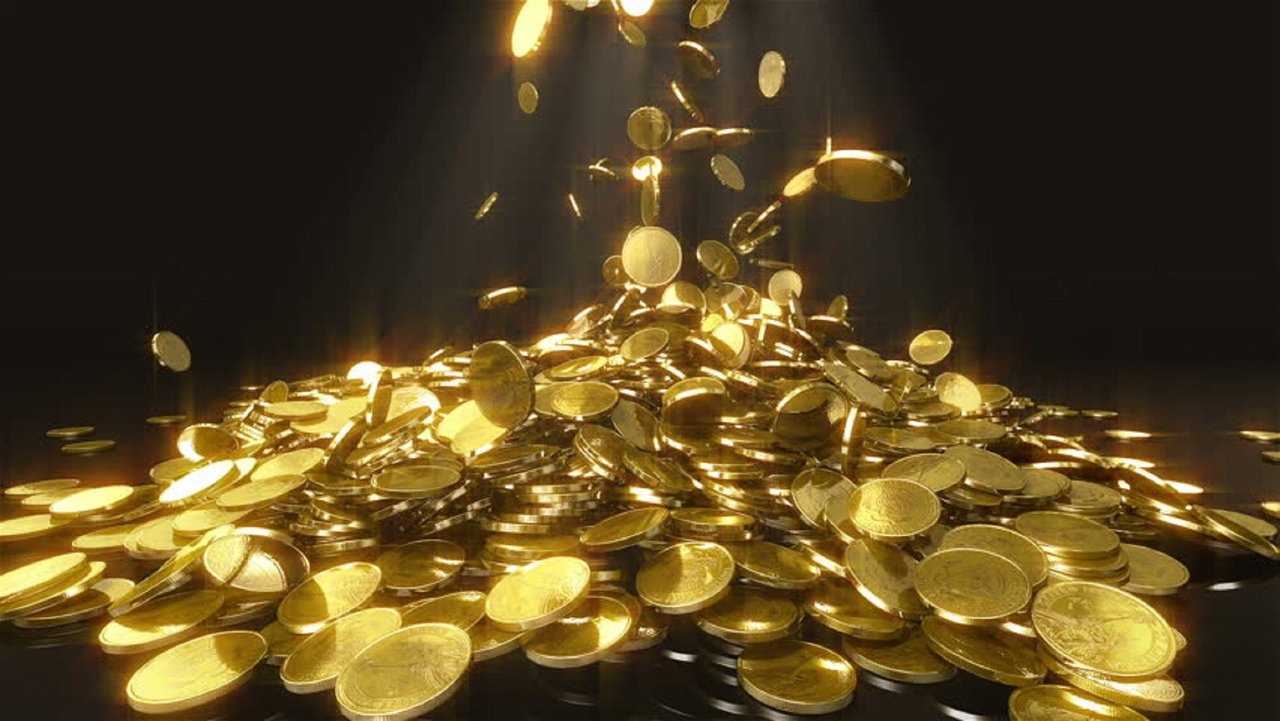 Золото станет деньгами. Монета Золотая. Золотые Монгет ы. Гора золотых монет. Много золотых монет.