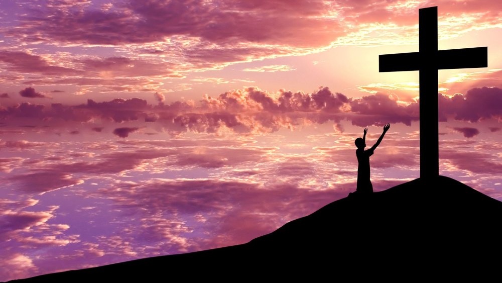 Крест в небе