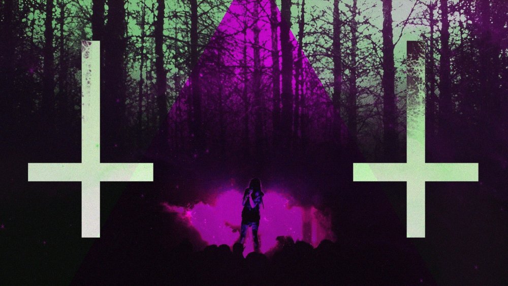 Красивый фон с крестом