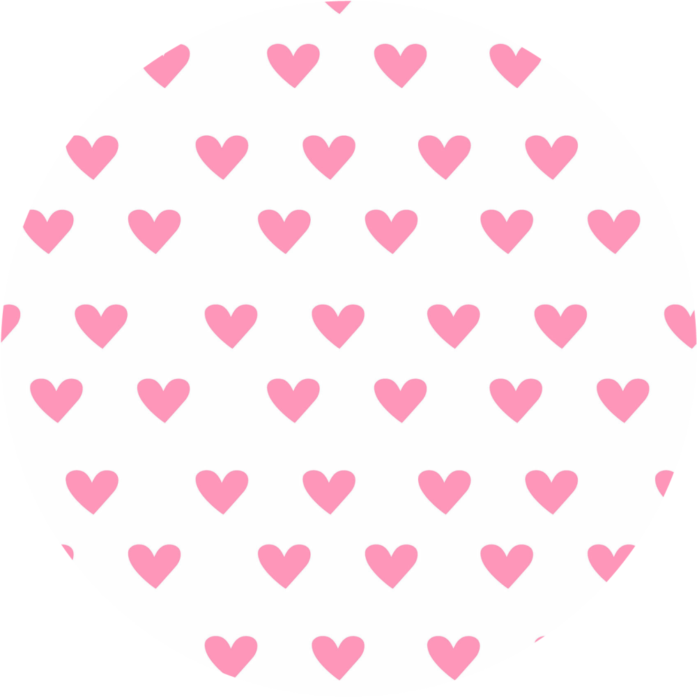 Розовые сердечки