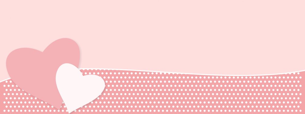 Фон с сердечками нежный