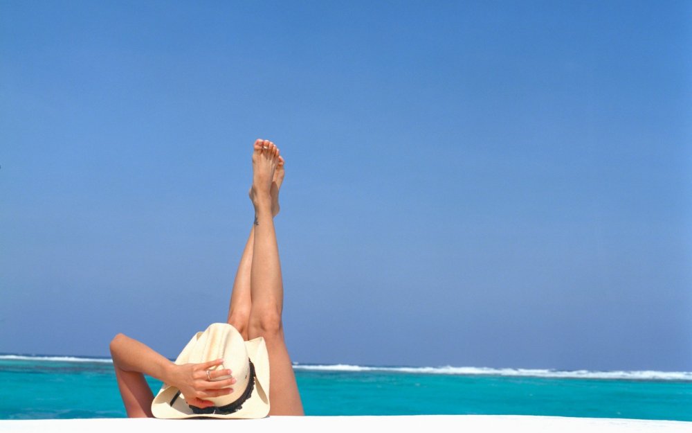 Ножки на море