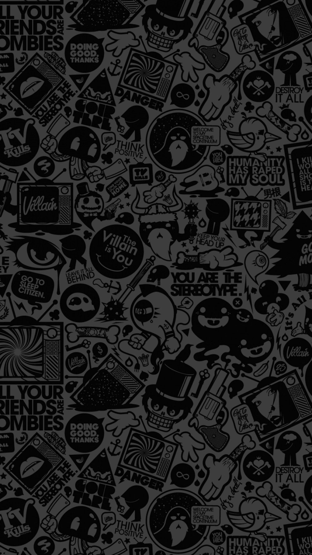 Стильные обои на телефон