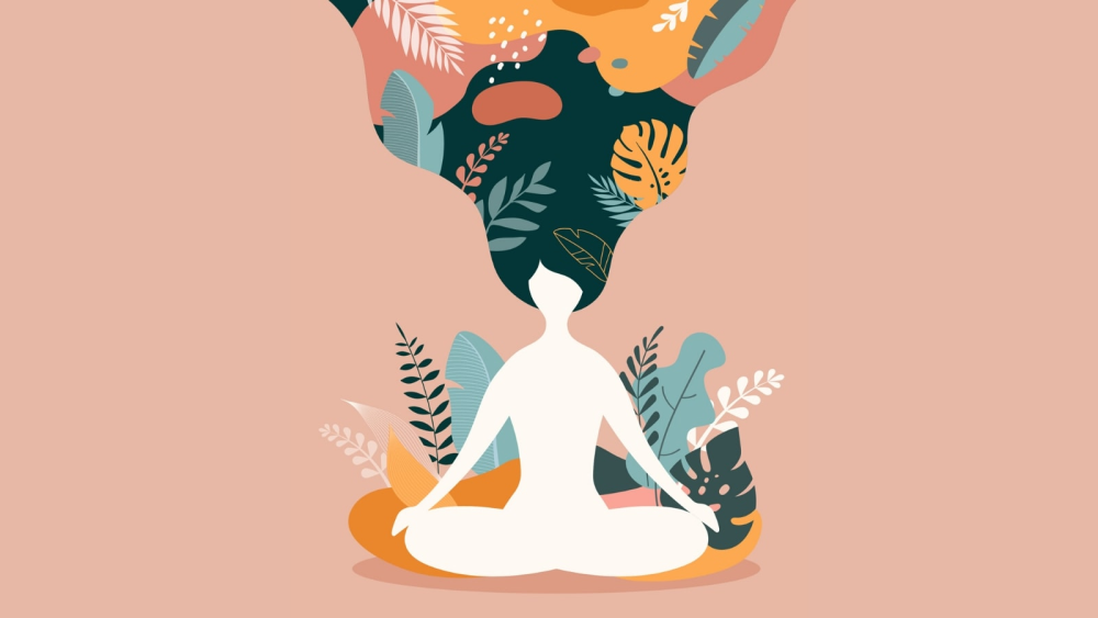 Йога на закате